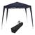 Tenda Gazebo Articulada Base 3x3 m Barraca Praia Sanfonada Dobrável Alumínio com Bolsa Azul