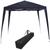 Tenda Gazebo Articulada Base 3x3 m Barraca Praia Sanfonada Dobrável Alumínio com Bolsa Azul