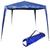 Tenda Gazebo Desmontável 2,4x2,4 m Barraca Praia Camping com Bolsa Importway IWGZM-240 Azul