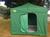 Tenda Sanfonada Camping 2x2 Metros Nylon Verde folha