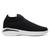 Tênis Academia Esportivo Slip On  Branco, Preto