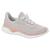 Tenis Actvitta Feminino Esportivo Knit Eva Ultra Leve Branco