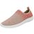 Tênis Actvitta Slip On Feminino Sem Cadarço Rosa