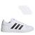 Tênis Adidas Feminino Grand Court Base 2.0 Simp + 3 Pares de Meias Branco, Preto