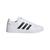 Tênis Adidas Feminino Grand Court Base 2.0 Simp Branco, Preto