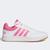 Tênis Adidas Hoops 3.0 Feminino Branco, Pink