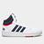 Tênis Adidas Hoops 3.0 Mid Masculino Branco, Vermelho