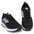 Tenis adulto masculino confortavel e macio Preto branco