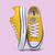 Tenis All Feminino Cano Baixo Star Authentic Lona tradicional 322OX Amarelo