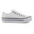 Tenis All Feminino Cano Baixo Star Authentic plataforma couro branco - start evolution Branco