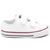 Tênis All Star Converse Kids Chuck Taylor Tira Colante Infantil CK0418 Branco