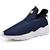 Tenis Basquete Colmeia Masculino Nylon Calce Facil Fitness Super Leve Tecnologia Running System Azul