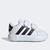 Tênis Bebê Adidas Grand Court 2.0 Branco, Preto