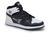 Tênis Bota Cano Alto Masculino Feminino Academia Basquete Alks Preto, Branco, Branco