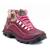 Tenis bota Feminino Adventure Motociclista Couro Rosa com Sola Macia Antiderrapante Fúcsia escuro