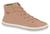 Tênis Botinha Cano Alto Moleca Casual Fashion Confort Feminino Adulto Multicores - Ref 5773.103 Nude