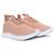 Tênis Branco Feminino Academia Esportivo Caminhada BF Shoes Rosa