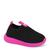 Tênis Calce Fácil Baby Feminino Molekinha 2723.100 Preto/pi Preto, Pink