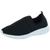 Tenis calce facil feminino casual meia confortavel leve macio - via angel Preto 1