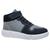 Tênis Cano Alto Botinha Sneakers molekinho 2838.118 Cinza, Preto