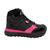 Tênis Cano Alto Jet Kids Infantil Femininino 550030 - Preto/Pink Preto, Pink