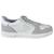 Tenis Casual Feminino Bottero em Couro Com Ziper Moda Branco Branco