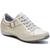 Tênis Casual Feminino Couro Palmilha Gel Fivela Macio Leve Creme