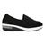 Tênis Casual Feminino Modare Slip On Gel Anti Impacto Macio 7320 239 Preto