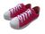 Tênis casual infantil feminino sapato de menina Pink all