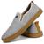 Tênis Casual Slip On Cinza