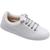 Tênis Casual Vizzano Pelica Cadarço Com Strass Feminino Branco, Cristal