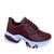 Tênis Chunky Ramarim Sneaker Tratorado Ilhós 2080103 Feminino Vinho