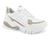 Tênis Chunky Ramarim Sneaker Tratorado Ilhós 2080103 Feminino Branco, Bege