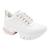 Tênis Chunky Ramarim Sneaker Tratorado Ilhós 2080103 Feminino Branco, Rose