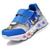 Tenis De Led Masculino Sonic Calce Facil Meninos Infantil Estilo Original Azul