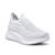 Tênis Elastano Knit Via Marte Slip On Flatform Feminino 23-19003 Branco