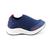 Tenis Escolar Infantil Menino Ortopé Slip On Sem Cadarço Calce Fácil Azul