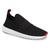 Tênis Esportivo Calce Fácil Slip ON Preto