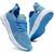 Tênis Esportivo Fast Pro Caminhada Academia Exercício Funcional Unissex Azul