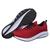 Tênis Esportivo Unissex Ultra Leve Lindo Flexível Conforto Sport Vermelho