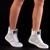 Tênis Feminina Academia Dança Sneakers Couro Spinning Esportivo Branco