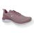 Tênis Feminino Adrun Fit Day 9010F Rosa quartz, Branco