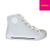 Tenis Feminino Botinha Moleca Branco Cano Alto Confortavel Original Branco