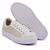 Tenis Feminino Casual Basico Detalhe em Matelasse Macio Branco