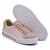 Tenis Feminino Casual Basico Detalhe em Matelasse Macio Rose