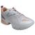 Tênis Feminino Casual Chuncky Sneaker Dia a Dia Passeio Ramarim 80207 Multi branco