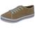 Tênis feminino casual flat form confortavel macio via angel 01 Nude