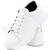 Tênis Feminino Casual Neon Caminhada Plataforma Sneaker Gugi Flatform Branco