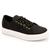 tenis feminino casul confortavel all cenection basico 34 ao 41 Gu t, Casual preto e branco