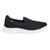 Tênis Feminino Esportivo Slip On Rainha Dream III Preto, Branco